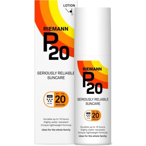 shop P20 Riemann Sun Protection Lotion SPF 20 100 ml af P20 Riemann - online shopping tilbud rabat hos shoppetur.dk