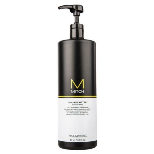 shop Paul Mitchell Mitch Double Hitter 2 i 1 Shampoo & Conditioner 1000 ml af Paul Mitchell - online shopping tilbud rabat hos shoppetur.dk