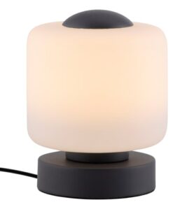 shop Paul Neuhaus bordlampe - Bota - Sort/opal af paul-neuhaus - online shopping tilbud rabat hos shoppetur.dk