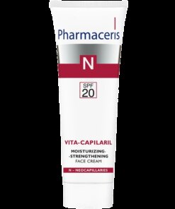 shop Pharmaceris N Vita Capilaril Moisturizing & Strengthening Face Cream SPF 20 - 50 ml af Pharmaceris - online shopping tilbud rabat hos shoppetur.dk