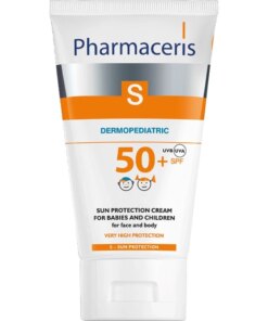 shop Pharmaceris S Dermopediatric Sun Protection Cream Face & Body SPF 50+ - 125 ml af Pharmaceris - online shopping tilbud rabat hos shoppetur.dk