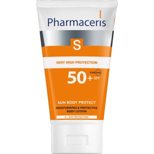 shop Pharmaceris S Sun Moisturising & Protective Body Lotion SPF 50+ - 150 ml af Pharmaceris - online shopping tilbud rabat hos shoppetur.dk