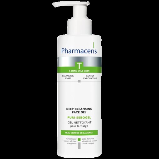 shop Pharmaceris T Puri-Sebogel Deep Cleansing Face Gel 190 ml af Pharmaceris - online shopping tilbud rabat hos shoppetur.dk