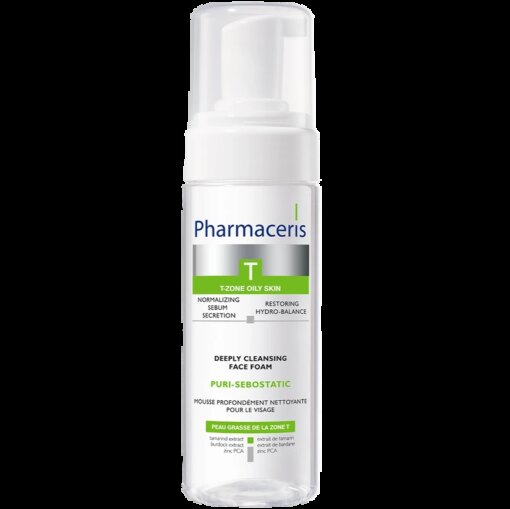 shop Pharmaceris T Puri-Sebostatic Deeply Cleansing Face Foam 150 ml af Pharmaceris - online shopping tilbud rabat hos shoppetur.dk