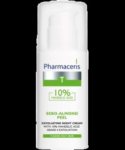 shop Pharmaceris T Sebo-Almond Peel 10% Exfoliating Night Cream 50 ml af Pharmaceris - online shopping tilbud rabat hos shoppetur.dk