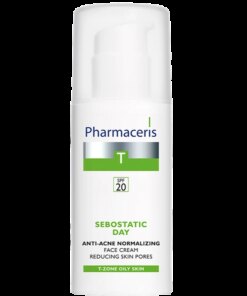 shop Pharmaceris T Sebostatic Day Anti-Acne Normalizing Face Cream SPF 20 - 50 ml af Pharmaceris - online shopping tilbud rabat hos shoppetur.dk