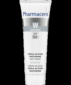 shop Pharmaceris W Albucin Triple Action Whitening Day Cream SPF 50+ - 30 ml af Pharmaceris - online shopping tilbud rabat hos shoppetur.dk