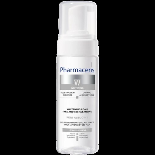 shop Pharmaceris W Puri-Albucin Whitening Foam Face And Eye Cleansing 150 ml af Pharmaceris - online shopping tilbud rabat hos shoppetur.dk