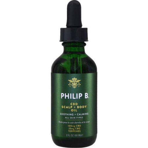 shop Philip B CBD Scalp + Body Oil 60 ml af Philip B - online shopping tilbud rabat hos shoppetur.dk