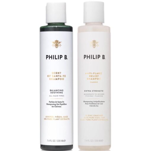 shop Philip B Nourishing & Anti-Flake Shampoo Set af Philip B - online shopping tilbud rabat hos shoppetur.dk