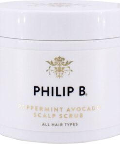 shop Philip B Peppermint Avocado Scalp Scrub 236 ml af Philip B - online shopping tilbud rabat hos shoppetur.dk