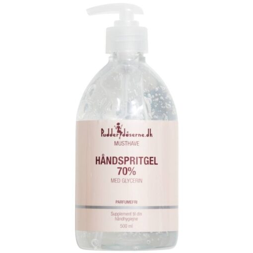 shop Pudderdåserne Hand Sanitizer 70% - 500 ml af Pudderdserne - online shopping tilbud rabat hos shoppetur.dk