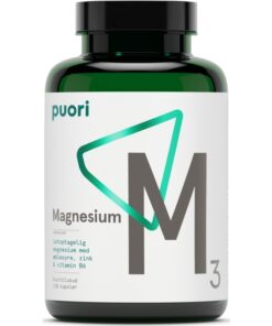 shop Puori Magnesium M3 - 120 Pieces af Puori - online shopping tilbud rabat hos shoppetur.dk