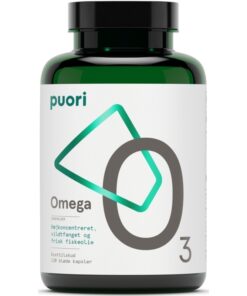 shop Puori Omega-3 O3 - 120 Pieces af Puori - online shopping tilbud rabat hos shoppetur.dk