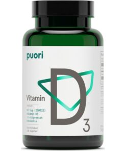 shop Puori Vitamin D3 - 120 Pieces af Puori - online shopping tilbud rabat hos shoppetur.dk