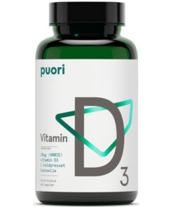 shop Puori Vitamin D3 - 60 Pieces af Puori - online shopping tilbud rabat hos shoppetur.dk