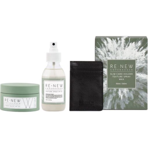 shop RE-NEW Copenhagen Holiday Box Texture & Fiber Paste no. 1 (Limited Edition) af RENEW Copenhagen - online shopping tilbud rabat hos shoppetur.dk