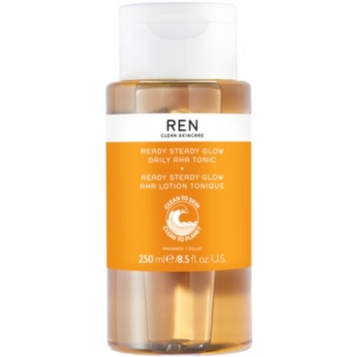 shop REN Skincare Radiance Ready Steady Glow Daily AHA Tonic 250 ml af REN - online shopping tilbud rabat hos shoppetur.dk