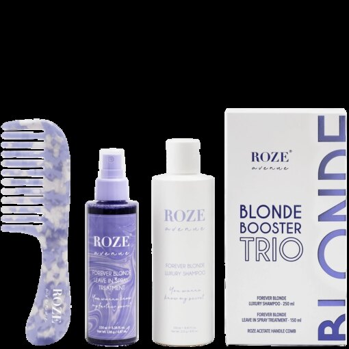 shop ROZE Avenue Trio Box - Blonde (Limited Edition) af Roze Avenue - online shopping tilbud rabat hos shoppetur.dk