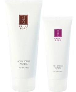 shop Raunsborg Feet & Heels + Body Scrub Set af Raunsborg - online shopping tilbud rabat hos shoppetur.dk