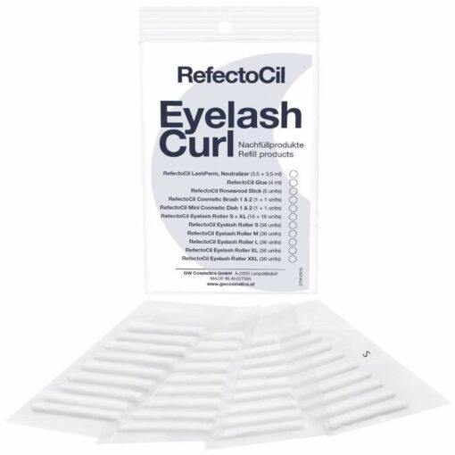 shop RefectoCil Eyelash Curl Refill Rollers 36 Pieces - S af Refectocil - online shopping tilbud rabat hos shoppetur.dk