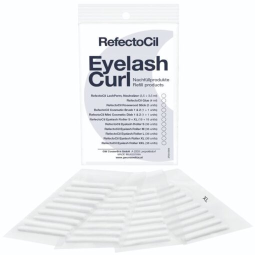 shop RefectoCil Eyelash Curl Refill Rollers 36 Pieces - XL af Refectocil - online shopping tilbud rabat hos shoppetur.dk