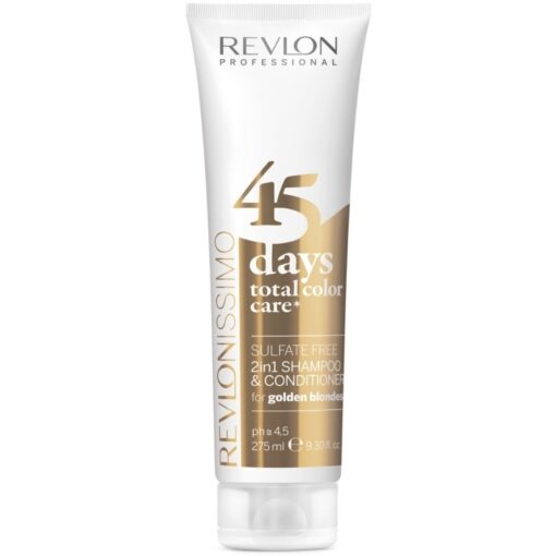 shop Revlon 2in1 Shampoo & Conditioner for Golden Blondes 275 ml af Revlon - online shopping tilbud rabat hos shoppetur.dk