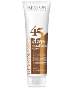 shop Revlon 2in1 Shampoo & Conditioner for Intense Coppers 275 ml af Revlon - online shopping tilbud rabat hos shoppetur.dk