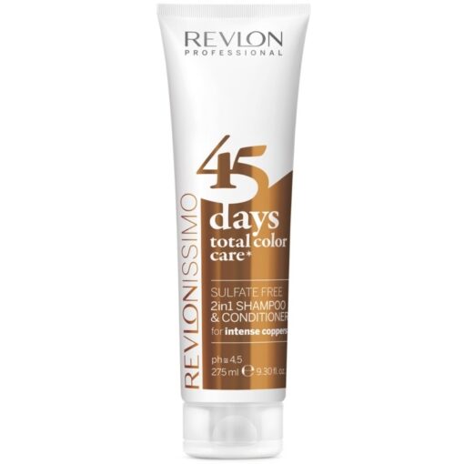 shop Revlon 2in1 Shampoo & Conditioner for Intense Coppers 275 ml af Revlon - online shopping tilbud rabat hos shoppetur.dk