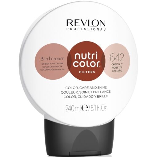 shop Revlon Nutri Color Filters 240 ml - 642 Chestnut af Revlon - online shopping tilbud rabat hos shoppetur.dk