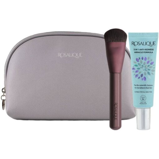 shop Rosalique Makeup Purse With Rosalique Creme & Foundation Brush af Rosalique - online shopping tilbud rabat hos shoppetur.dk