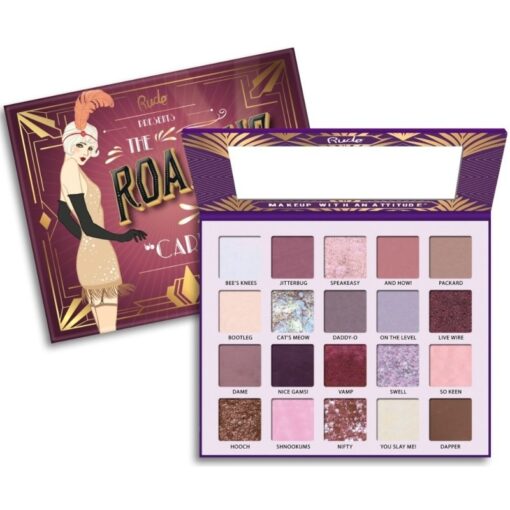 shop Rude Cosmetics 20 Eyeshadow Palette - The Roaring 20s af Rude Cosmetics - online shopping tilbud rabat hos shoppetur.dk