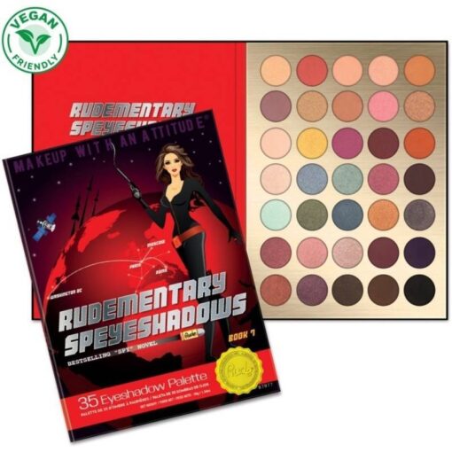 shop Rude Cosmetics 35 Eyeshadow Palette - Rudementary Speyeshadow af Rude Cosmetics - online shopping tilbud rabat hos shoppetur.dk