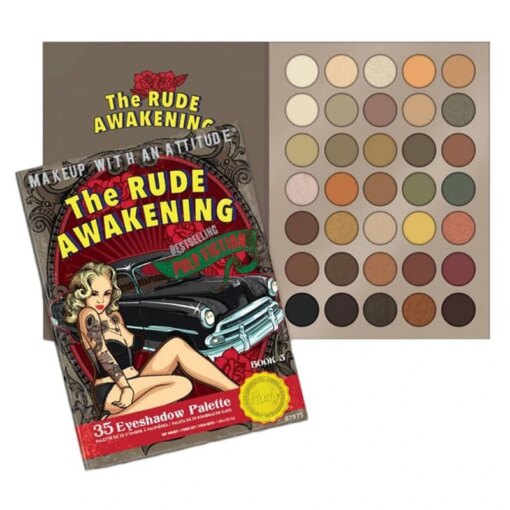 shop Rude Cosmetics 35 Eyeshadow Palette - The Rude Awakening af Rude Cosmetics - online shopping tilbud rabat hos shoppetur.dk