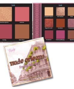 shop Rude Cosmetics Face & Eye palette - Nude Orleans af Rude Cosmetics - online shopping tilbud rabat hos shoppetur.dk