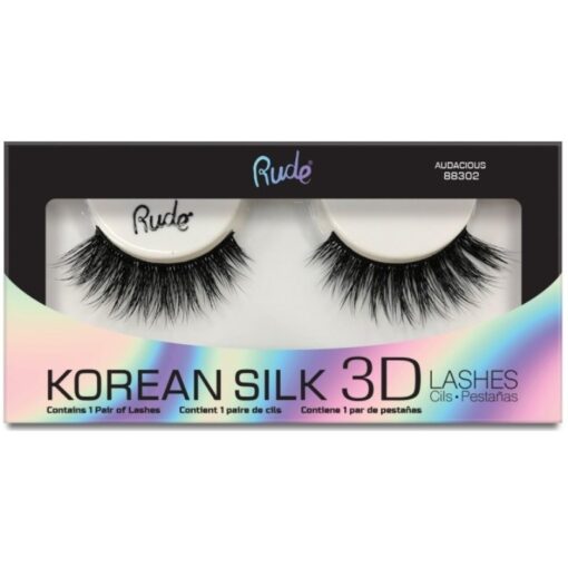 shop Rude Cosmetics Korean Silk 3D Lashes - Audacious af Rude Cosmetics - online shopping tilbud rabat hos shoppetur.dk