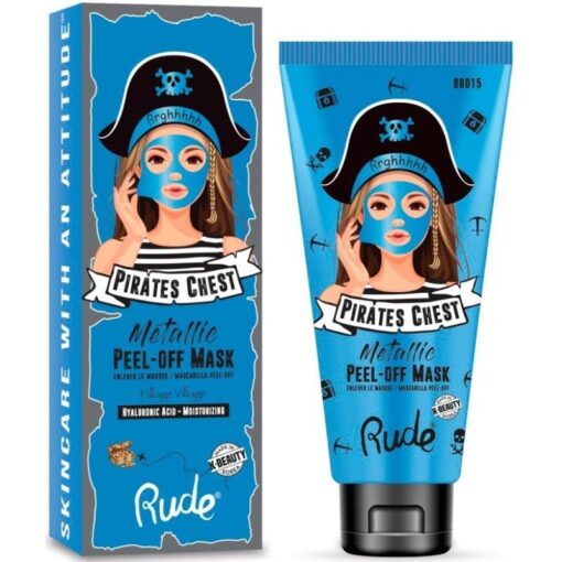 shop Rude Cosmetics Pirates Chest Peel Off Mask 60 ml - Moisturizing (U) af Rude Cosmetics - online shopping tilbud rabat hos shoppetur.dk