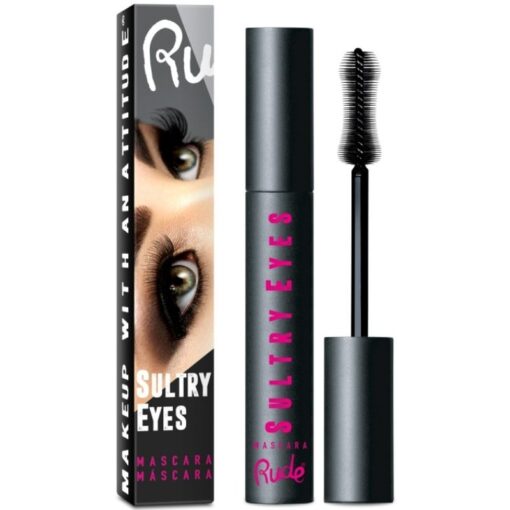 shop Rude Cosmetics Sultry Eyes Mascara 8 gr. - Black af Rude Cosmetics - online shopping tilbud rabat hos shoppetur.dk