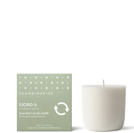 shop SKANDINAVISK FJORD Refill Scented Candle 200 gr. af SKANDINAVISK - online shopping tilbud rabat hos shoppetur.dk