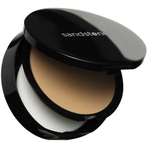 shop Sandstone Pressed Mineral Foundation 9 gr. - N8 Mocha af Sandstone - online shopping tilbud rabat hos shoppetur.dk