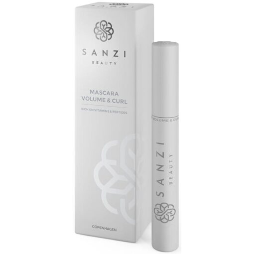 shop Sanzi Beauty Mascara Volume & Curl 6 ml - Black af Sanzi Beauty - online shopping tilbud rabat hos shoppetur.dk