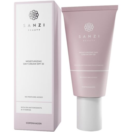 shop Sanzi Beauty Moisturizing Day Cream SPF 50 - 50 ml af Sanzi Beauty - online shopping tilbud rabat hos shoppetur.dk