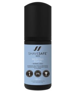 shop ShaveSafe Man Shaving Foam 100 ml - Normal Skin af ShaveSafe - online shopping tilbud rabat hos shoppetur.dk