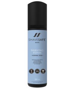 shop ShaveSafe Man Shaving Foam 200 ml - Normal Skin af ShaveSafe - online shopping tilbud rabat hos shoppetur.dk