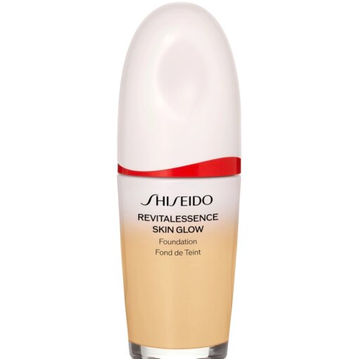 shop Shiseido Revitalessence Glow Foundation 30 ml - 250 Sand af Shiseido - online shopping tilbud rabat hos shoppetur.dk