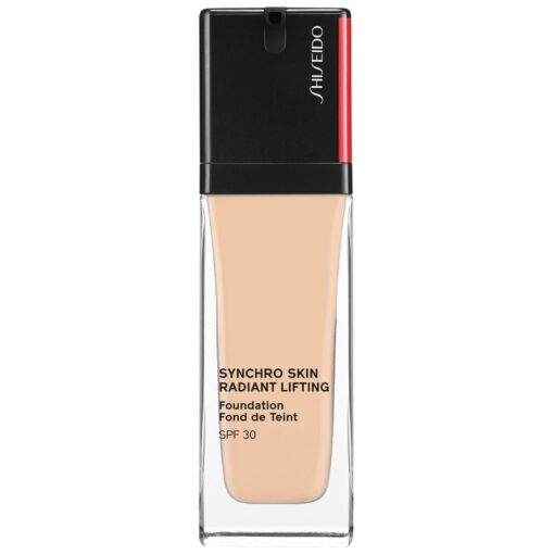 shop Shiseido Synchro Skin Radiant Foundation SPF 30 - 30 ml - 220 Linen af Shiseido - online shopping tilbud rabat hos shoppetur.dk