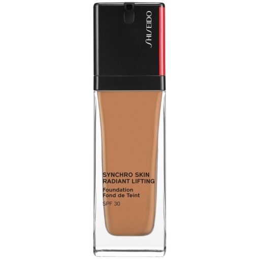 shop Shiseido Synchro Skin Radiant Foundation SPF 30 - 30 ml - 410 Sunstone af Shiseido - online shopping tilbud rabat hos shoppetur.dk