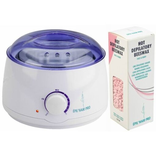 shop Sibel Wax Heater With Tub + Sibel Hot Wax Pearls Face & Body 250 gr. af Sibel - online shopping tilbud rabat hos shoppetur.dk