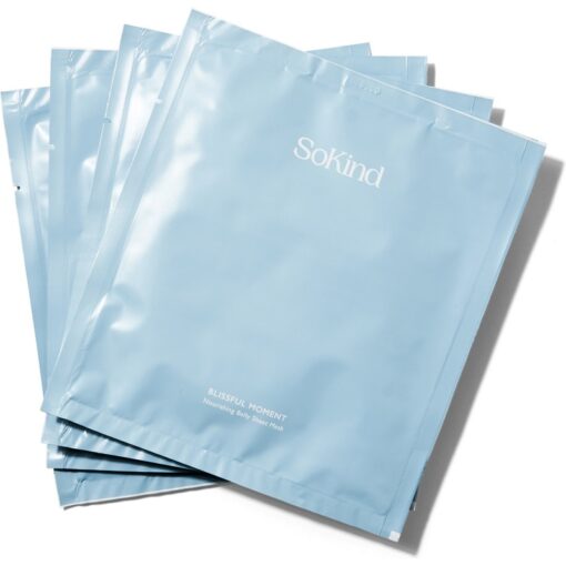 shop SoKind Blissfull Moment Belly Sheet Masks 4 Pieces af SoKind - online shopping tilbud rabat hos shoppetur.dk