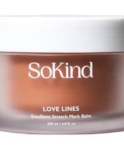 shop SoKind Love Lines Emollient Stretch Mark Balm 200 ml af SoKind - online shopping tilbud rabat hos shoppetur.dk